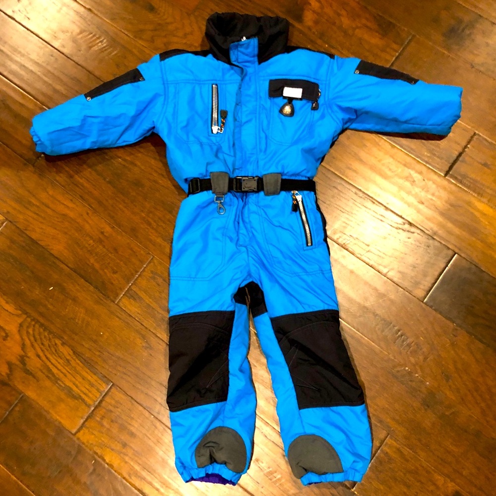 Obermeyer reversible ski suit size 5